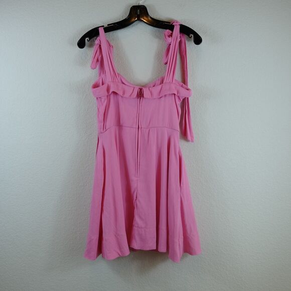 Francesca's Cleo Exaggerated Bow‎ Mini Dress Date Night Romantic Sz S - Picture 3 of 12